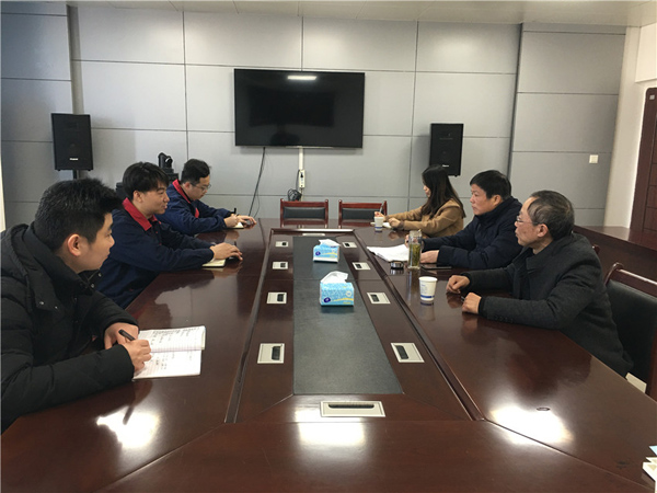 銅陵市經信局到建材公司調研 銅陵市經信局到建材公司調研