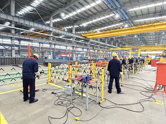 公司舉辦電焊工、電工技術(shù)比武 公司舉辦電焊工、電工技術(shù)比武